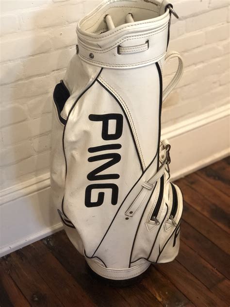 Everything is in fair to good condition with life left. . Used ping golf bags